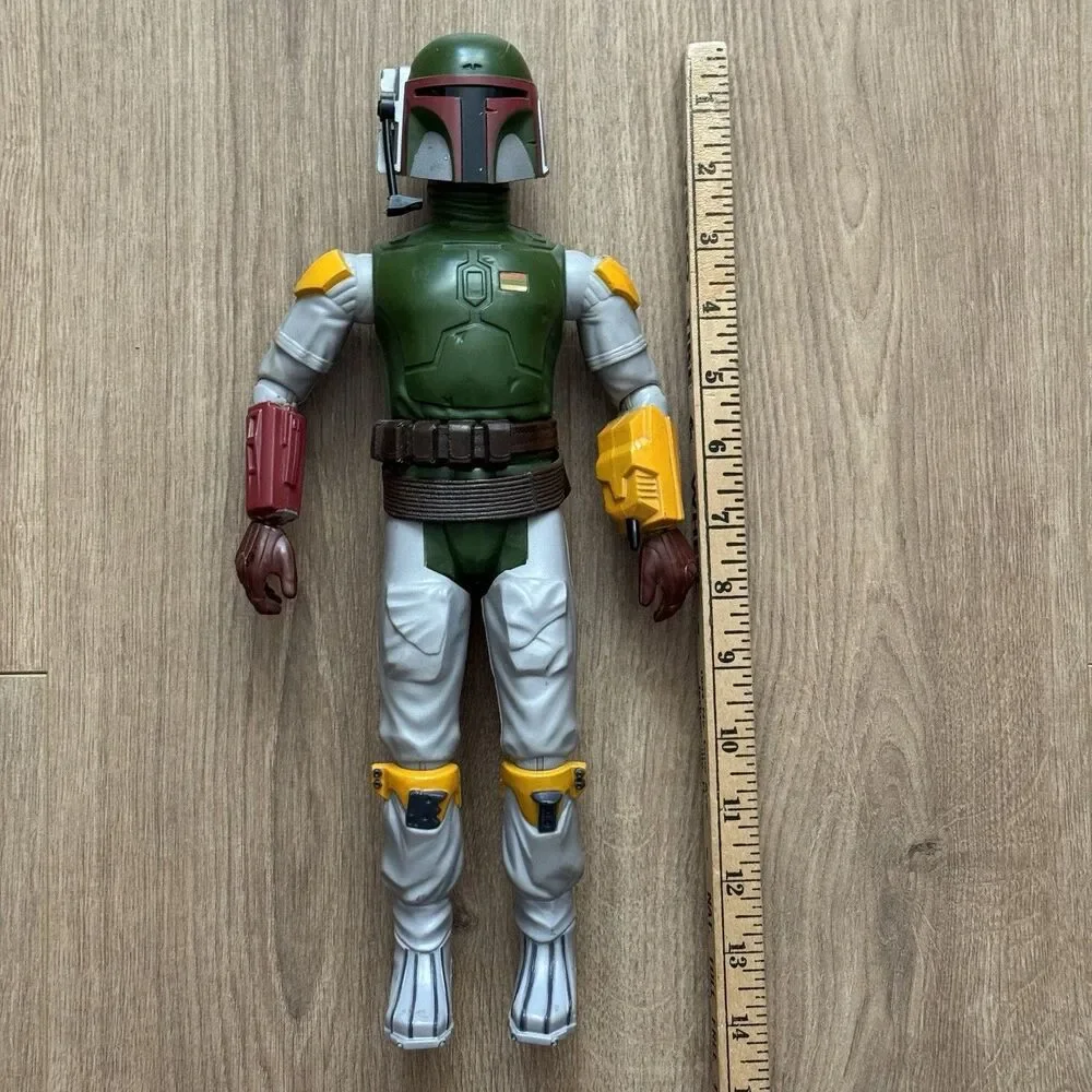Vintage 1979 Star Wars Boba Fett 13 Inch Large Action Figure Kenner Incomplete